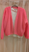 Lade das Bild in den Galerie-Viewer, Offene Strickjacke, Made in Italy

