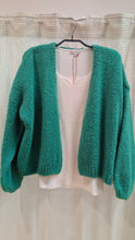 Lade das Bild in den Galerie-Viewer, Offene Strickjacke, Made in Italy
