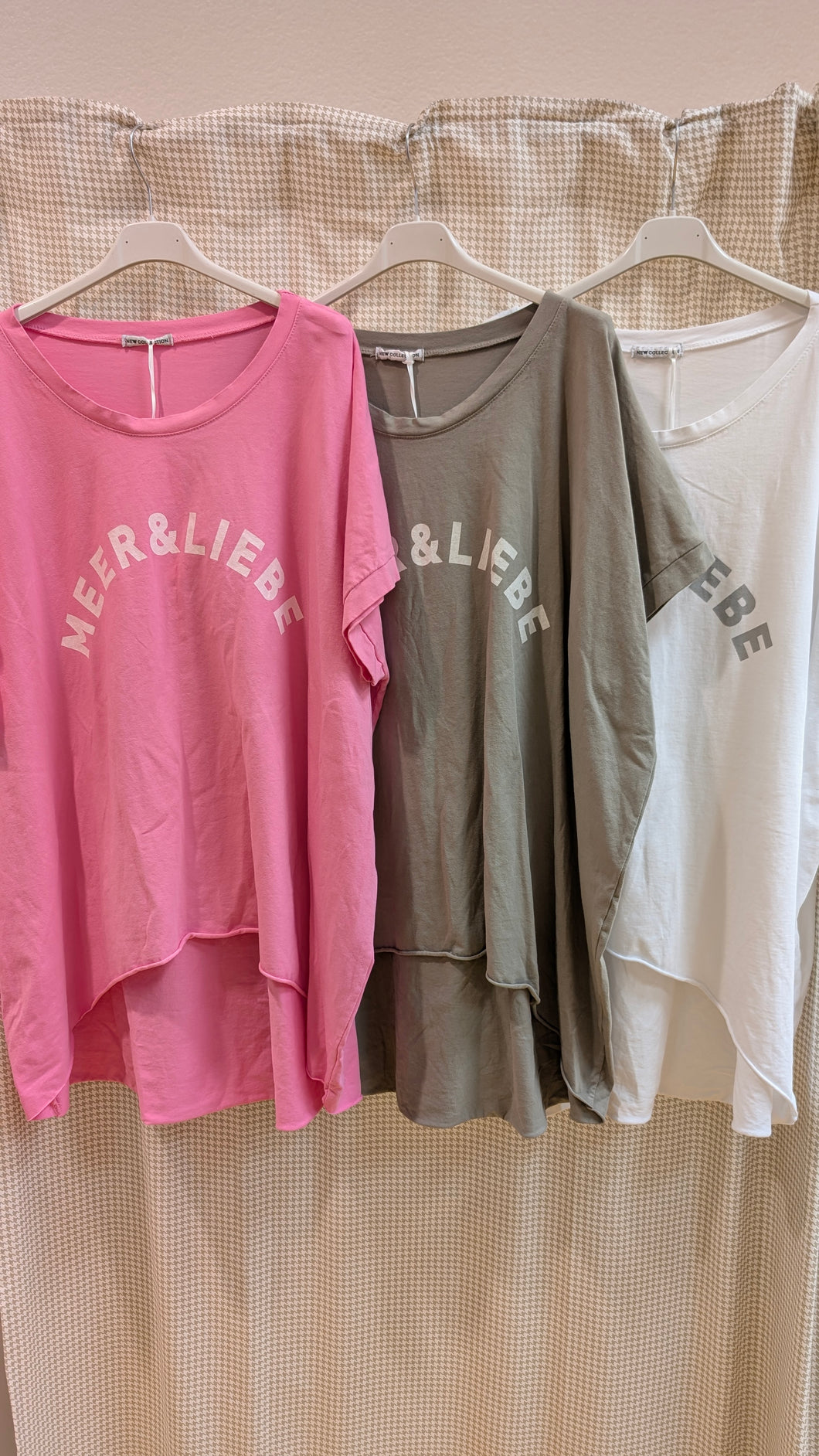 Oversizeshirt Meer & Liebe , Made in Italy