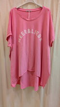 Lade das Bild in den Galerie-Viewer, Oversizeshirt Meer &amp; Liebe , Made in Italy
