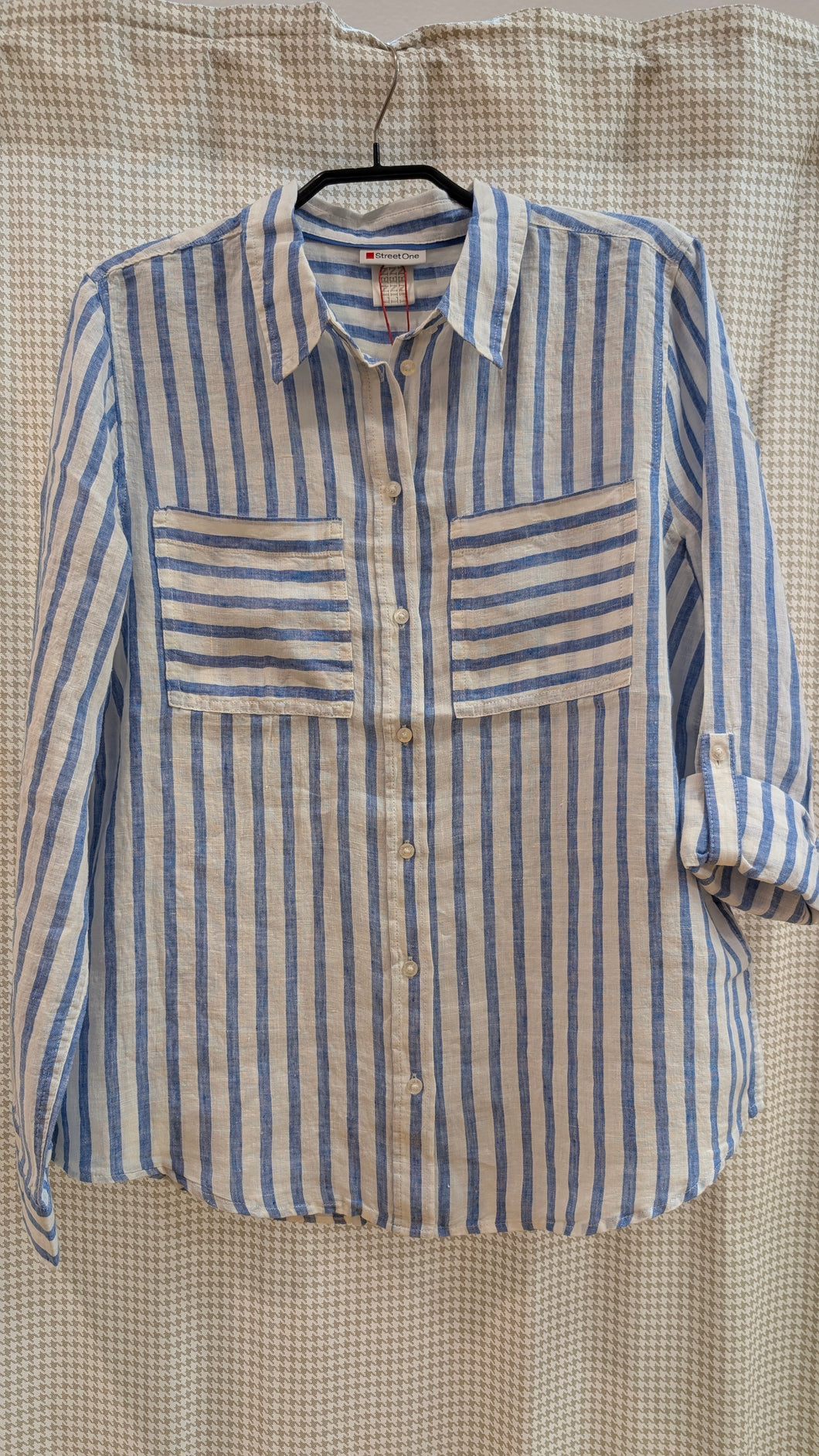 Leinenbluse mit Kragen , Street One