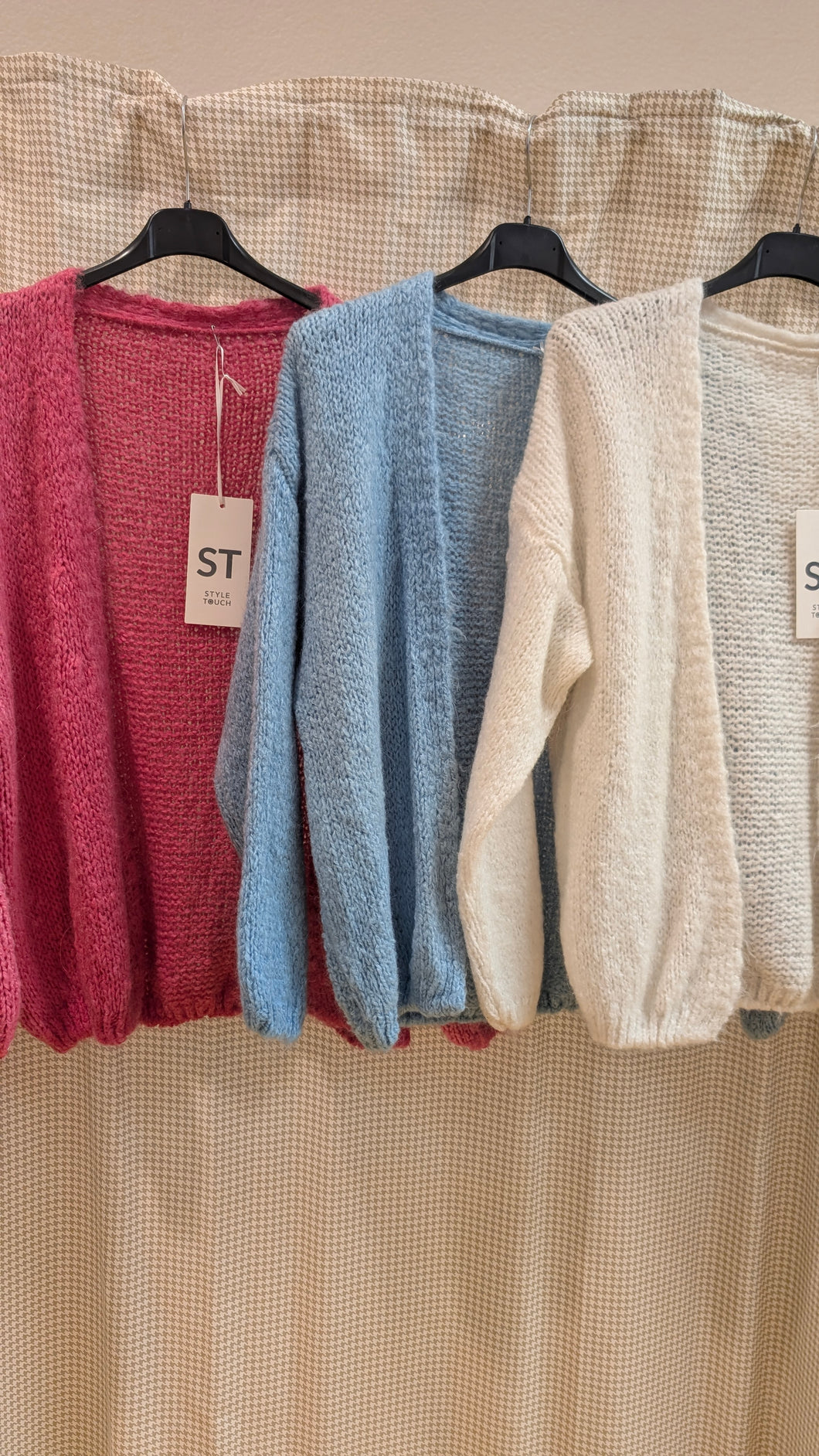 Offene Strickjacke, Made in Italy