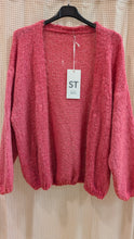 Lade das Bild in den Galerie-Viewer, Offene Strickjacke, Made in Italy
