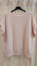 Lade das Bild in den Galerie-Viewer, Strickpullover mit kurzem Arm , Made in Italy
