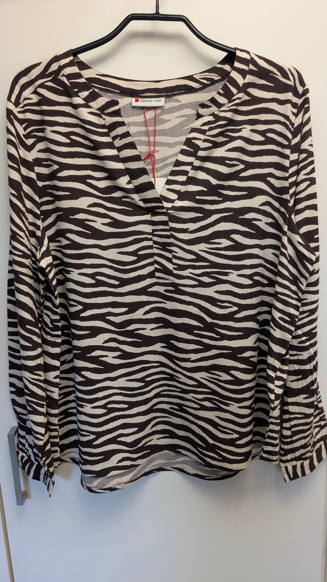 QR Splitneckbluse, Street One