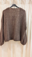 Lade das Bild in den Galerie-Viewer, Offene Strickjacke , Made in Italy
