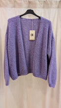 Lade das Bild in den Galerie-Viewer, Offene Strickjacke , Made in Italy
