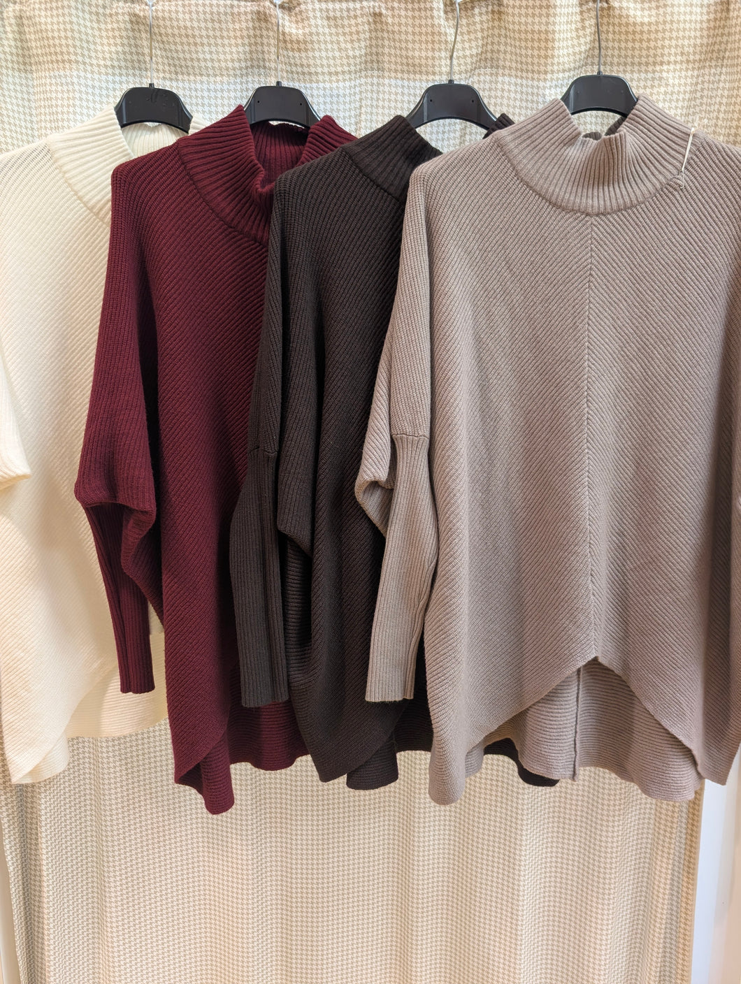 Strickpullover mit Schildkrötkragen