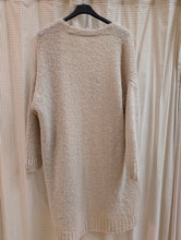 Lade das Bild in den Galerie-Viewer, Lange Grobstrickjacke , Made in Italy
