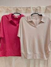 Lade das Bild in den Galerie-Viewer, Dropped Shoulder Poloshirt ,Street One
