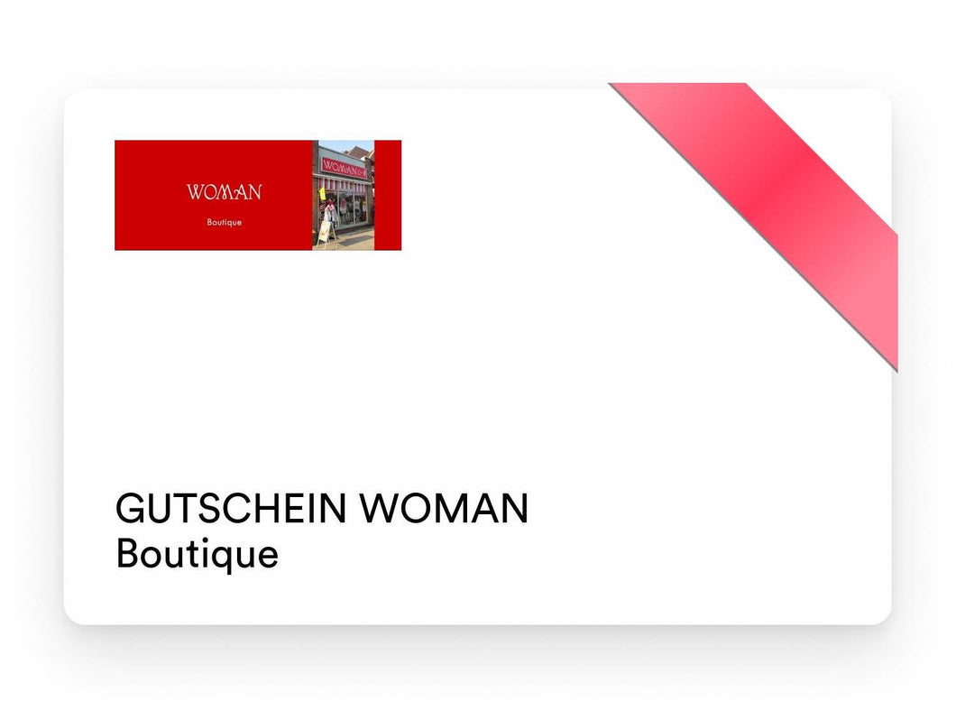 WOMAN-Boutique Geschenkgutschein