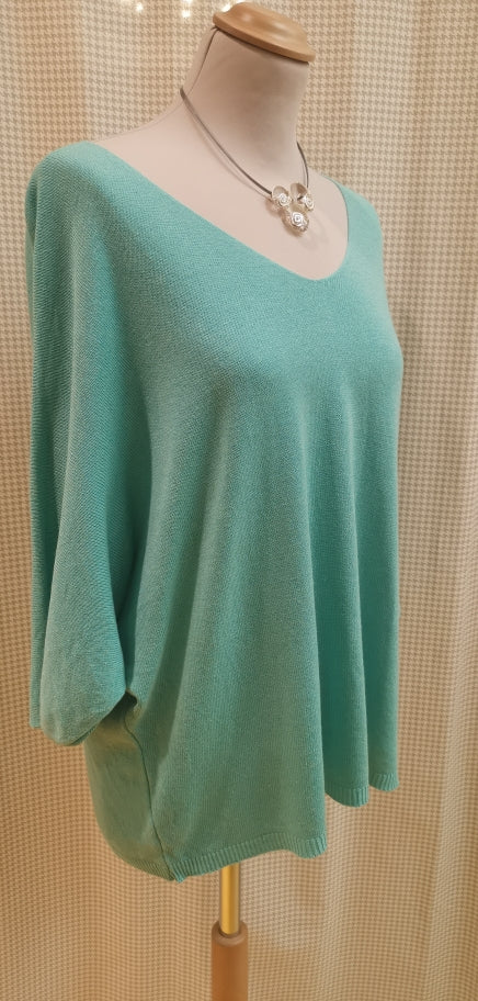 Leichter Oversize Pulli mit 3/4 Arm, Julia Wang
