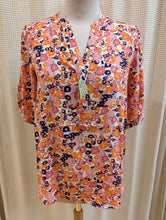 Lade das Bild in den Galerie-Viewer, Bluse mit kurzem Arm, Fransa

