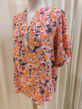 Lade das Bild in den Galerie-Viewer, Bluse mit kurzem Arm, Fransa

