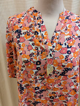 Lade das Bild in den Galerie-Viewer, Bluse mit kurzem Arm, Fransa
