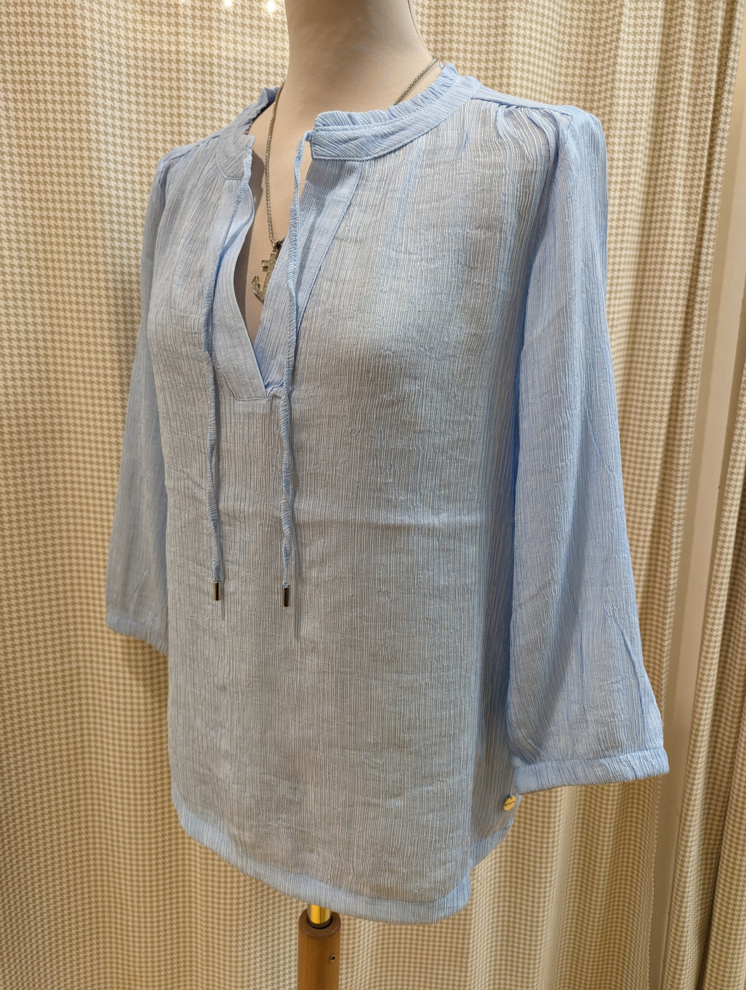 Crinkled Tunic Blouse, Street one